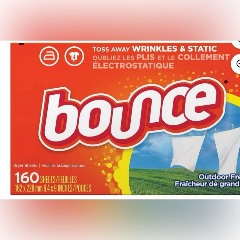 Bounce dryer sheets